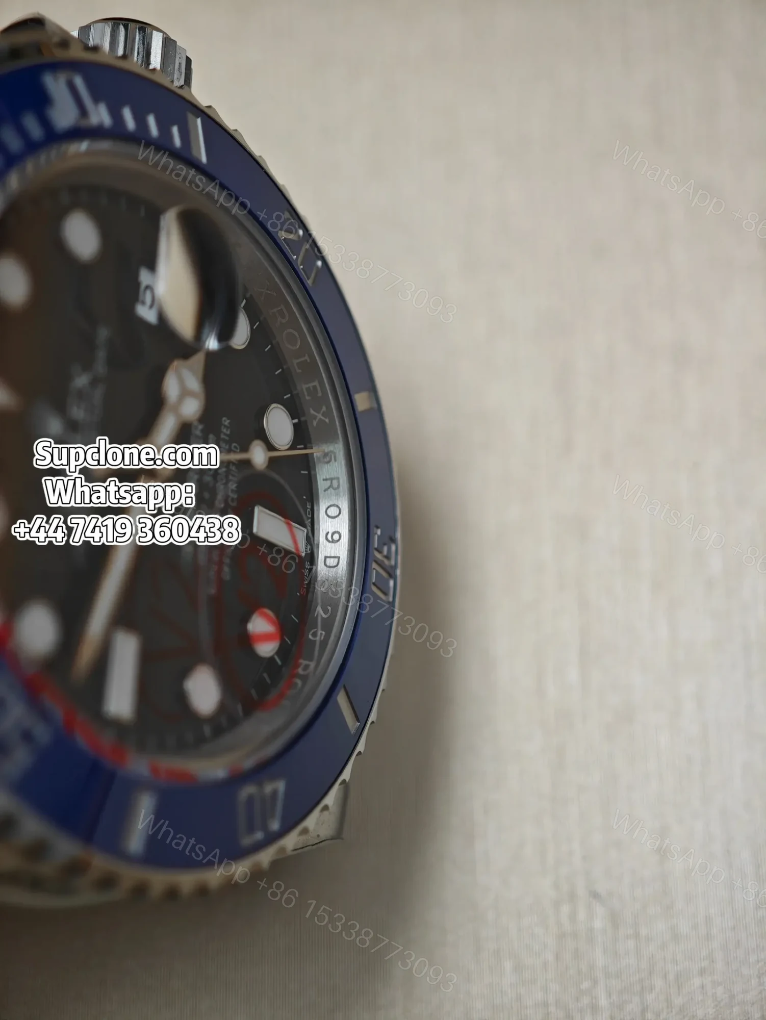 View 10 of Rolex Submariner 126619LB Super Clone – Blue Bezel “Cookie Monster”