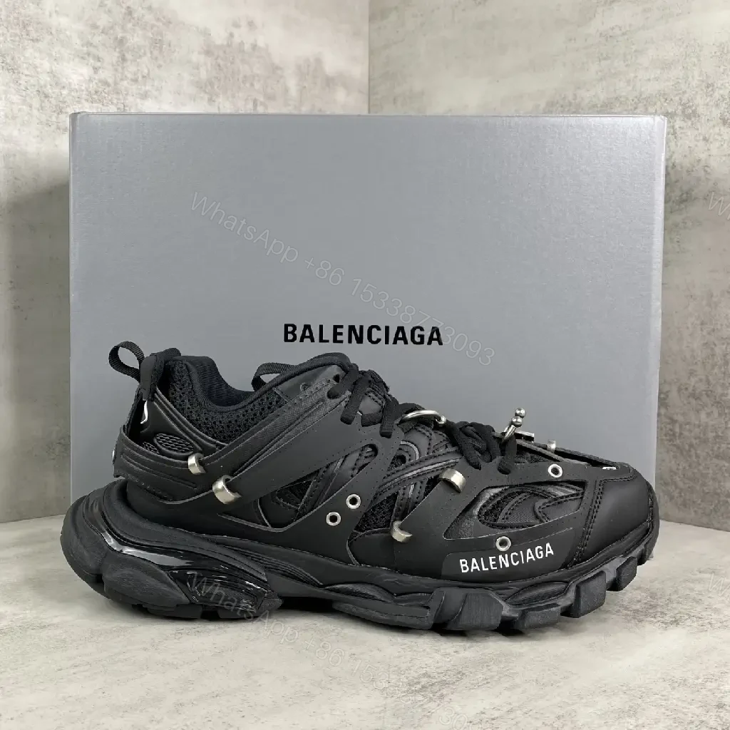 View 4 of Black Synthetic Mesh Street-Chic Arch Sneakers: Bold, Durable, Luxe