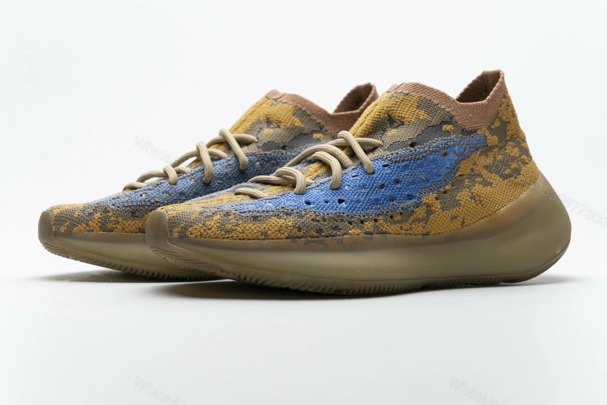 View 4 of Yeezy Boost 380 Blue Oat Q47306