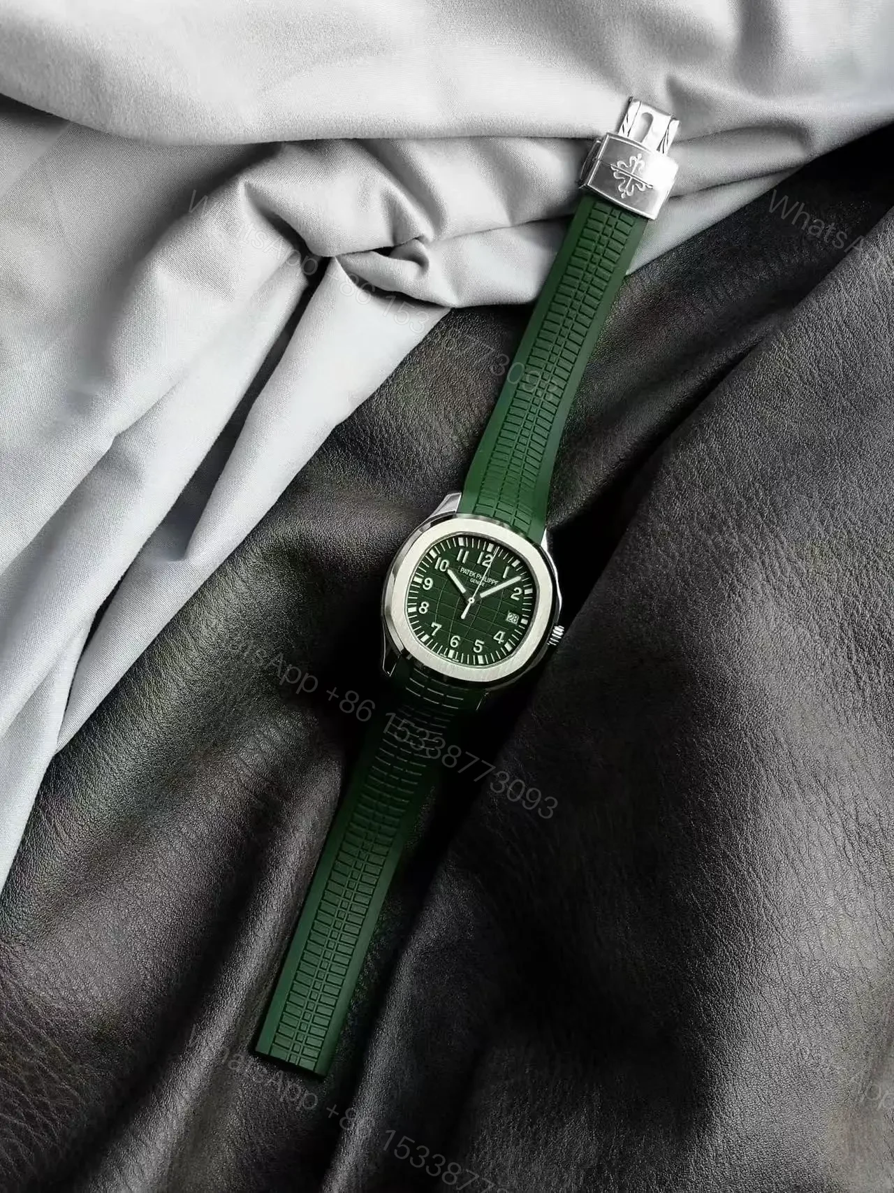 View 6 of Replica Aquanaut Green Dial Patek Philippe Aquanaut 5168G