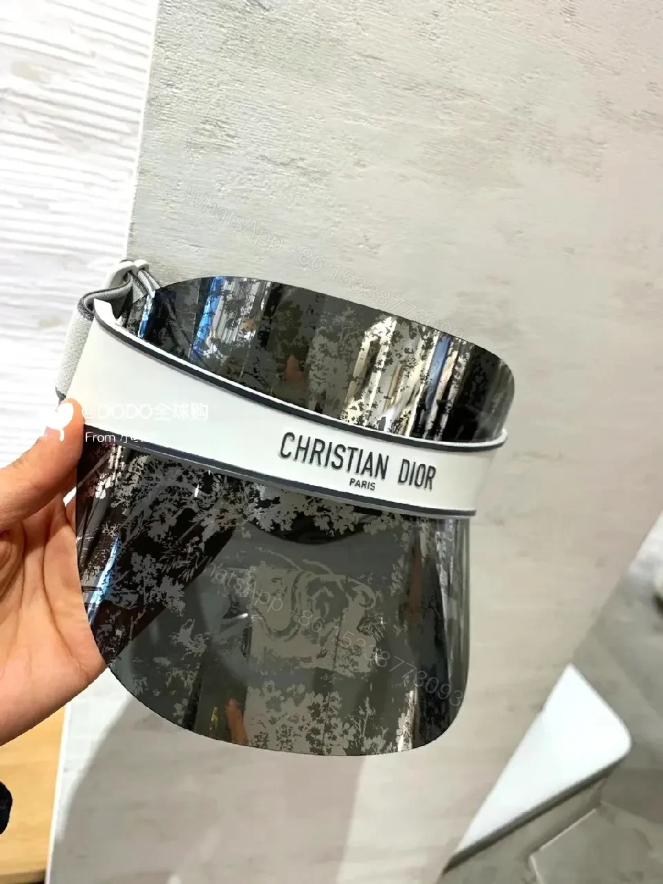 View 9 of Reflective Band Visor: Luxury-Fit, All-Season Shield