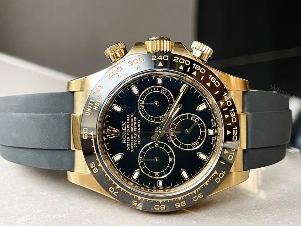 View 4 of Clean Factory 1:1 Rolex Daytona 116518 Best Edition Black Dial SA4130