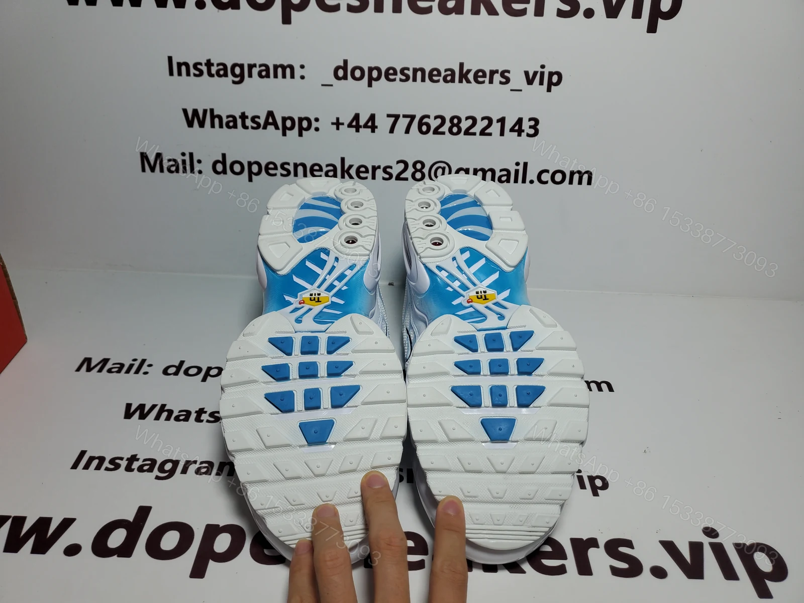 View 5 of Nike Air Max Tn White And Blue Sky