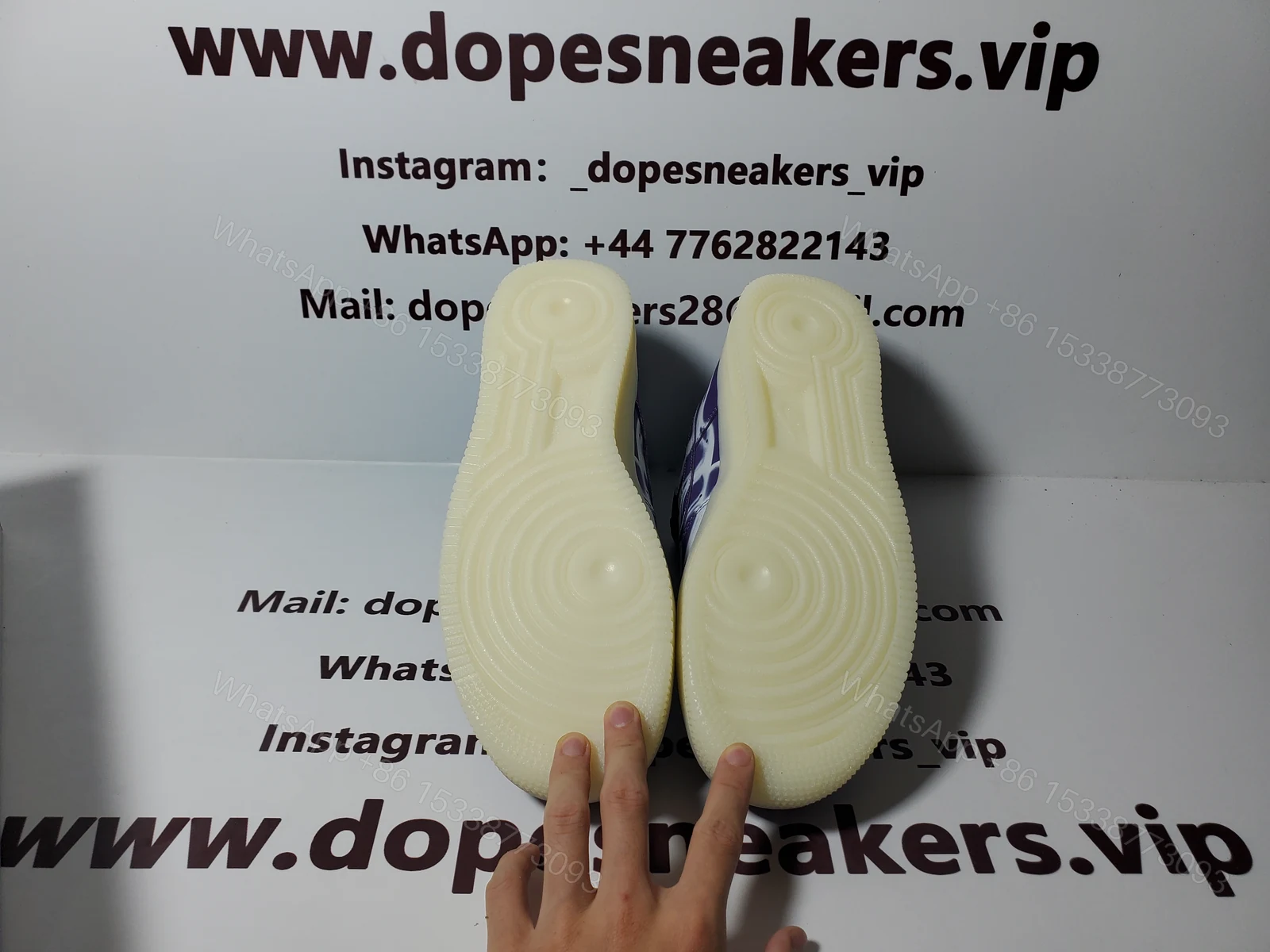 View 4 of Nike Air Force 1 LOw O7 QS Purple Skeleton Halloween (2021)