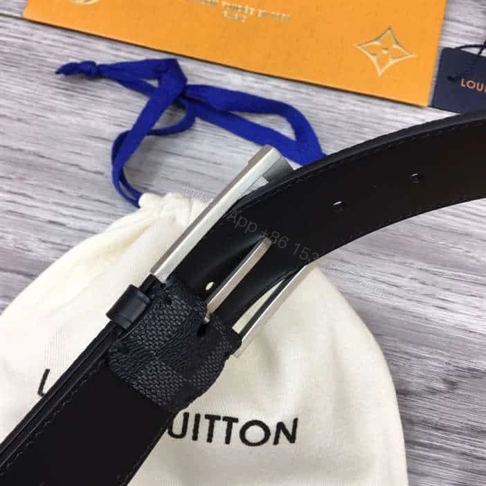 View 5 of LOUIS VUITTON DOWNTOWN 40MM BELT – B164