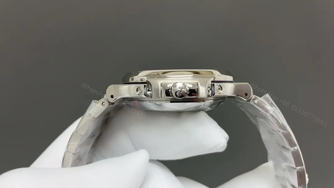 View 3 of Patek Philippe Super Clone Nautilus 5726/1A White Dial Stainless Steel Bracelet Premium 40MM PATEK-NAUT5726-WHT40-V1
