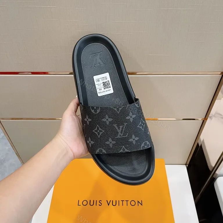 View 5 of Louis Vuitton Monogram Slide: Allâ€‘Day Comfort, Iconic Style