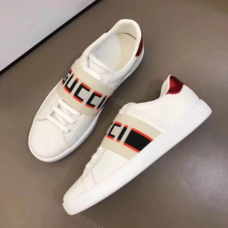 View 5 of GUCCI STRIPE LEATHER SNEAKER – GC3