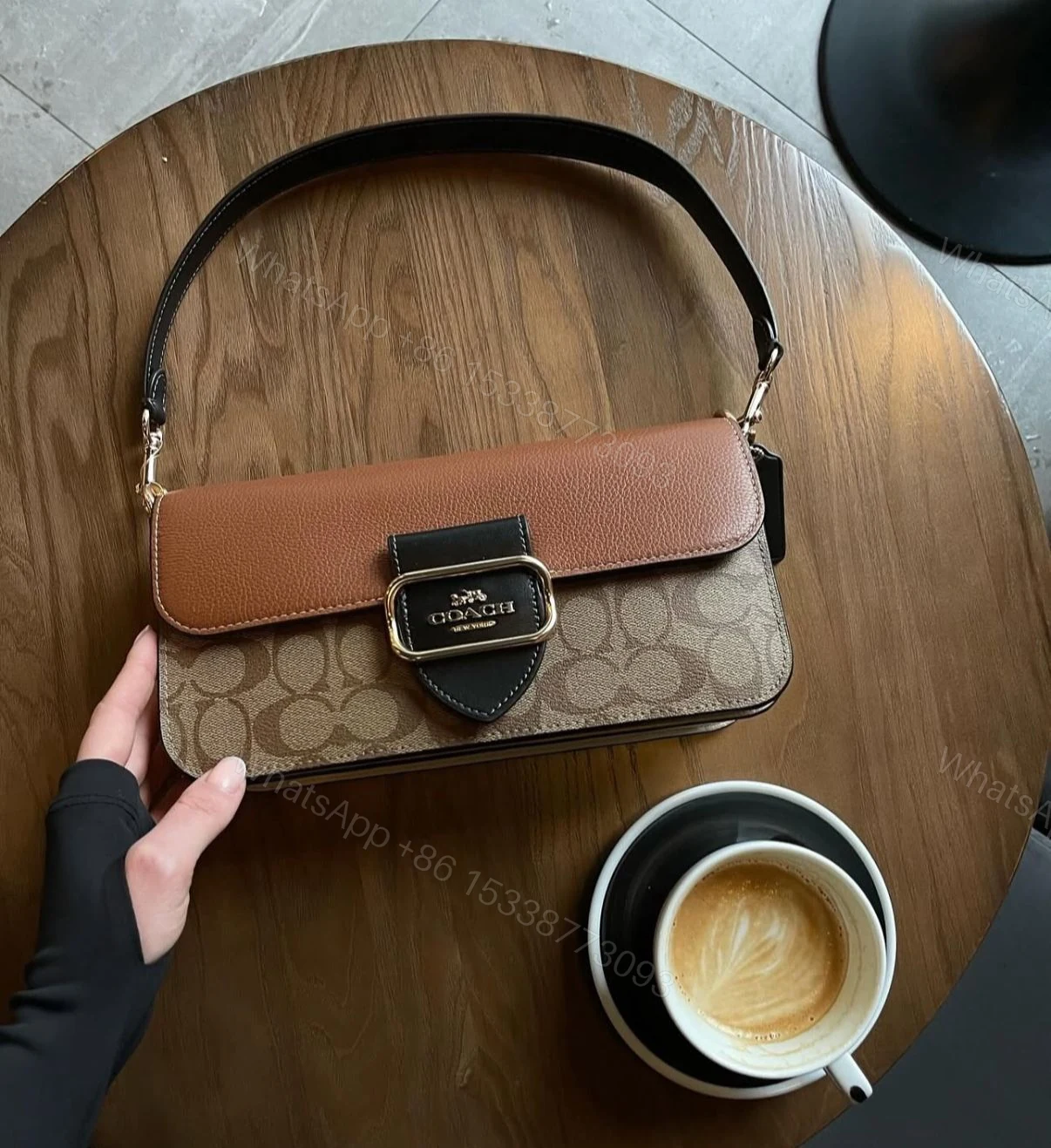 View 6 of First Copy Coach Morgan Bag – Classic Elegance