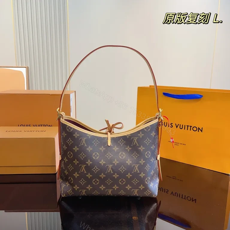 View 8 of Iconic Monogram Tote: Durable LV-Coated Canvas Everyday Carry
