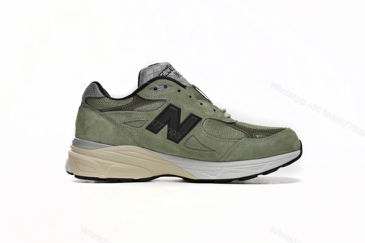 View 2 of JJJJound x New Balance 990v3 Olive M990JD3