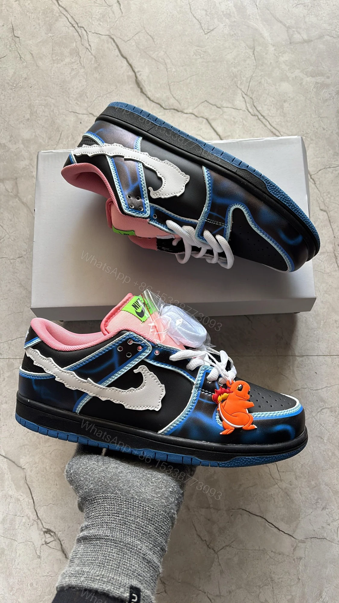 First Copy Nike SB Dunk Snowman – Premium Winter-Inspired Skate Sneakers — view 1