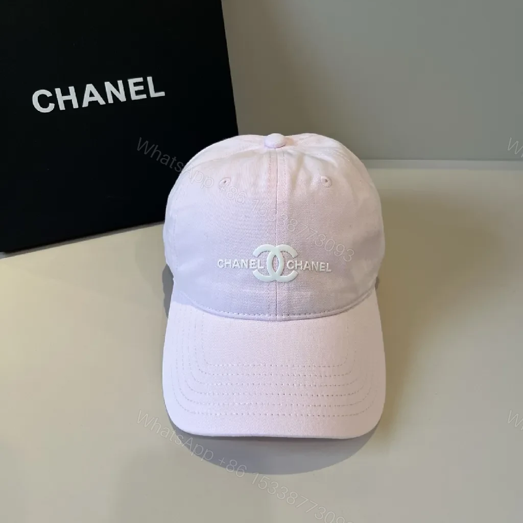 View 3 of Chocolate-Brown Cotton Cap: Subtle Luxe Logo Streetwear Cap