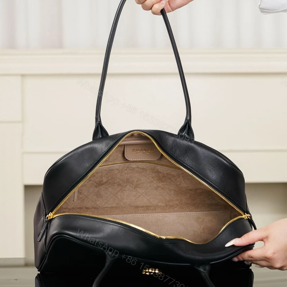 View 8 of CHANEL Large Bowling Bag(HIGH-END GRADE)