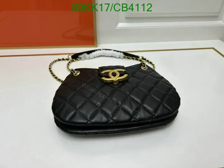 View 9 of Chanel 24C Quilted Lambskin Messenger Bag