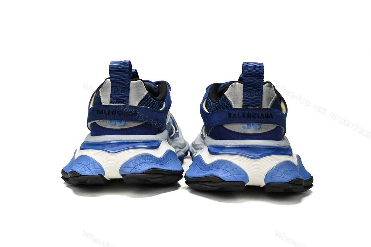 View 3 of Balenciaga CARGO Sneaker White Sapphire Blue 784339-W2MV3-2325