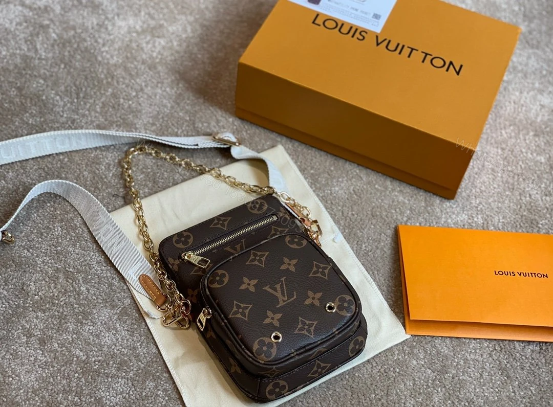View 3 of LOUIS VUITTON Monogram Utility Phone Sleeve