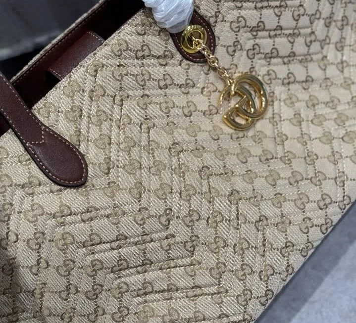 View 7 of Gucci AAAA GG Marmont Large Tote Bag 855392