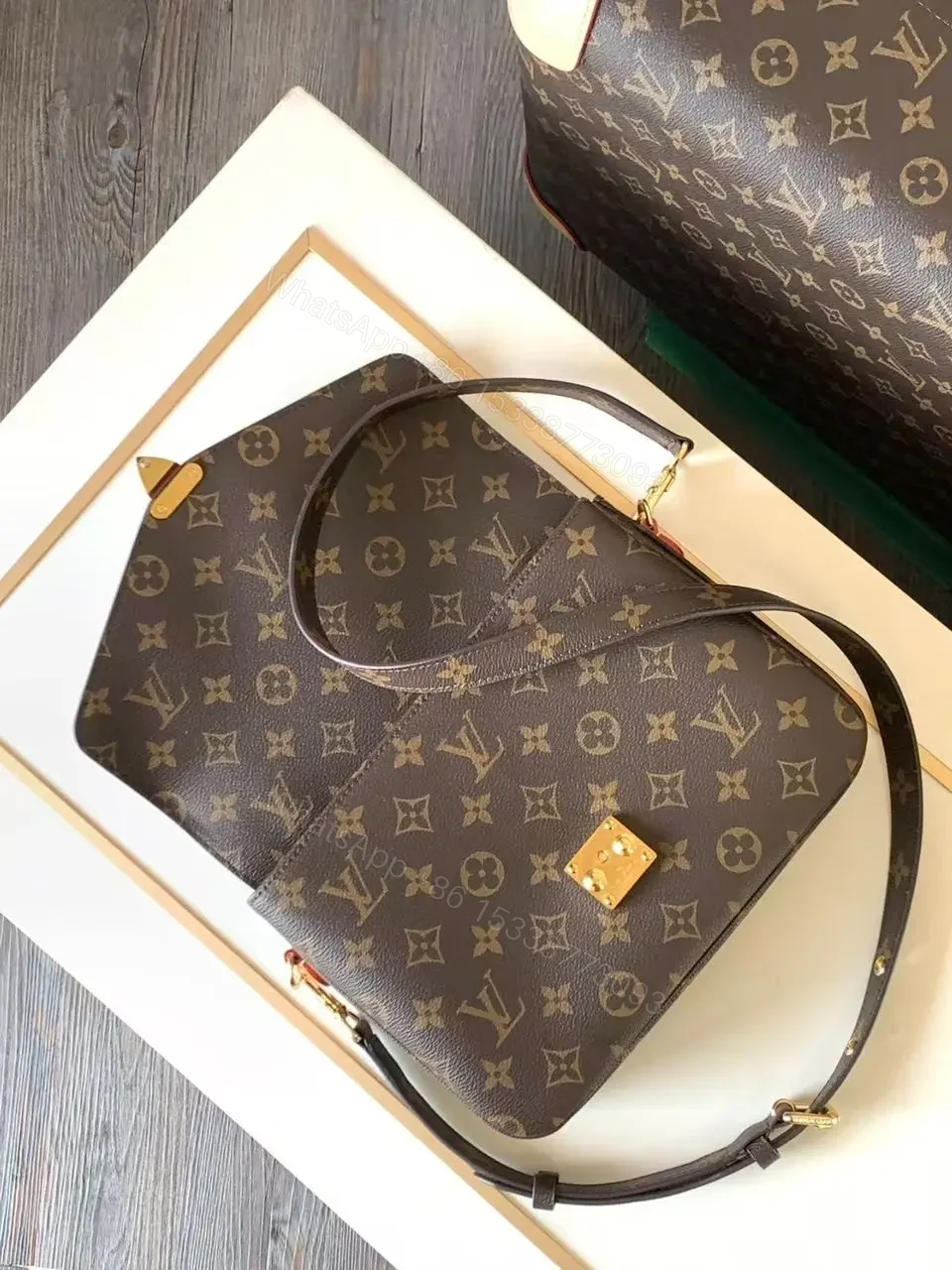 View 5 of Louis Vuitton Pochette Métis Canvas