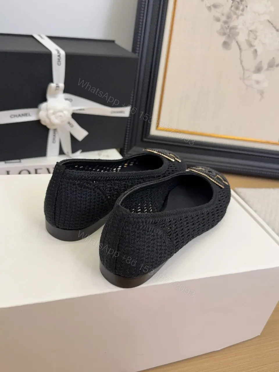 View 8 of Knit Loafer with Signature Motif — Elegant Everyday Comfort