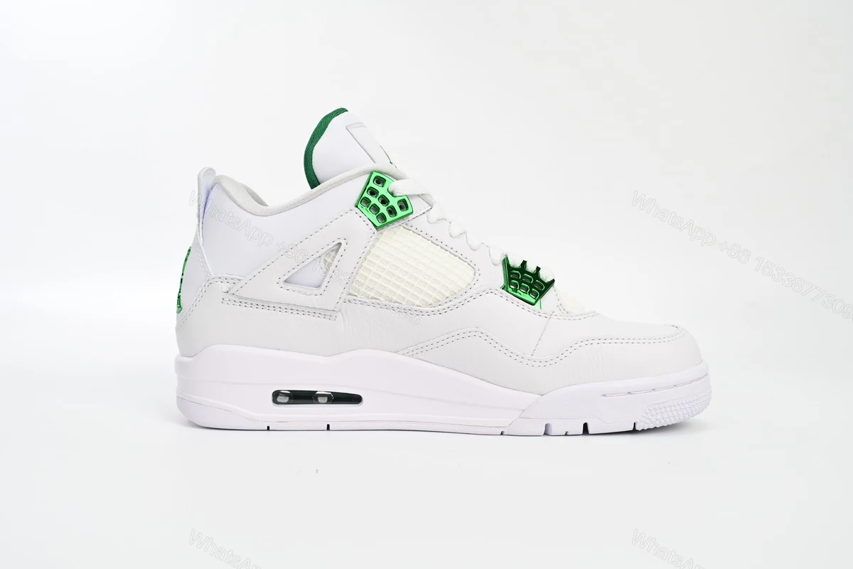 View 5 of Air Jordan 4 Retro “Metallic Green” CT8527-113