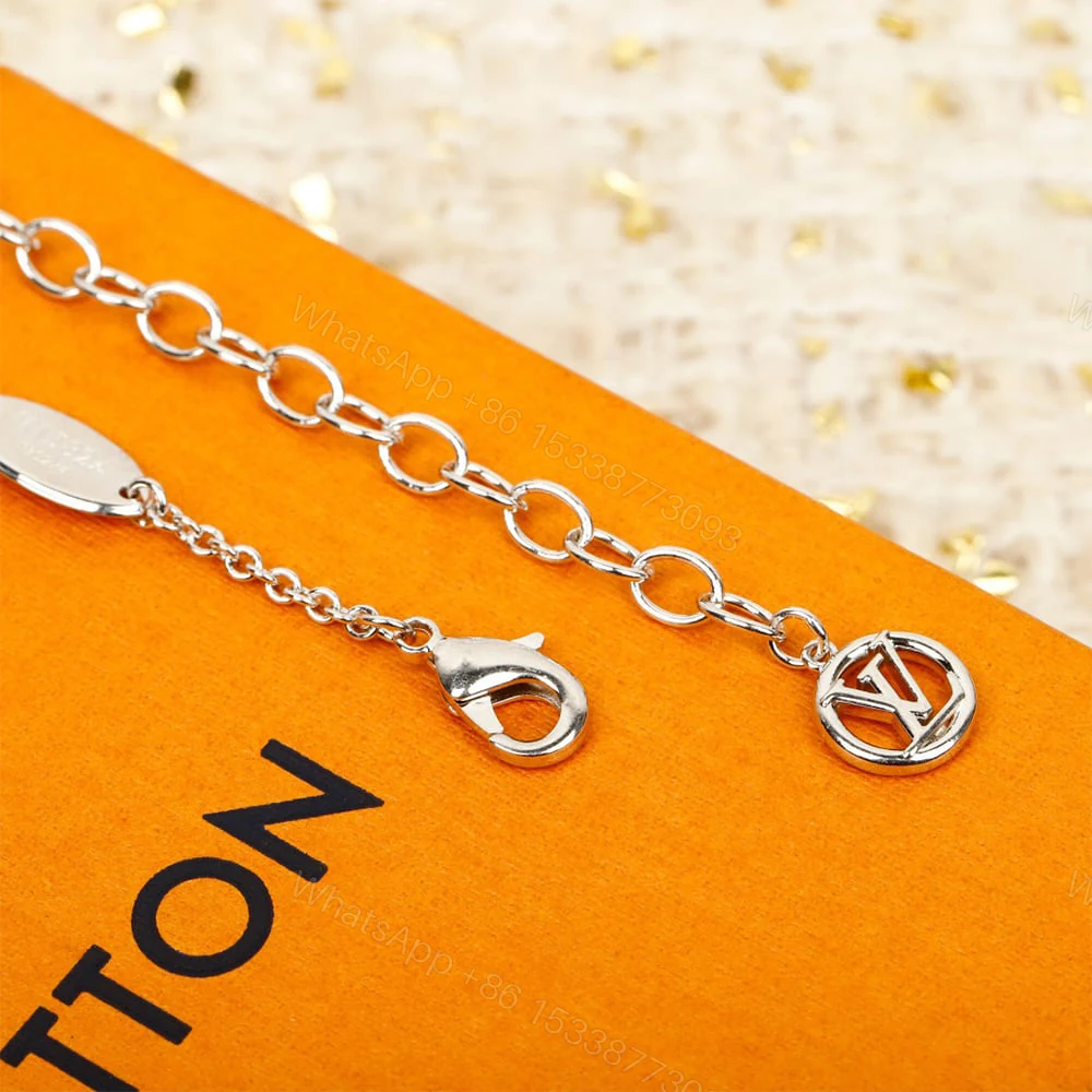 View 6 of LV Iconic Louisa Strass Necklace