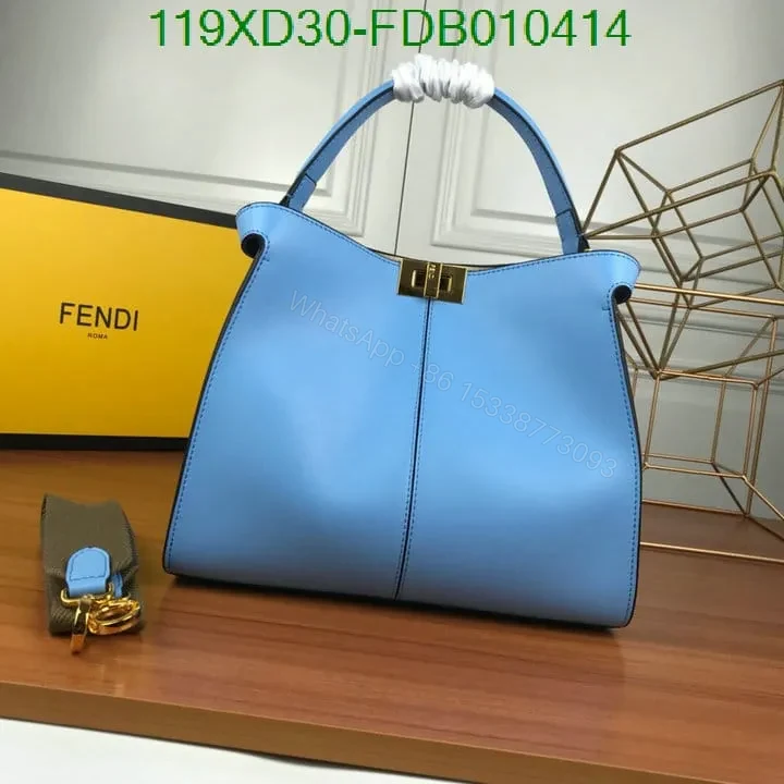 Fendi Peekaboo X Lite Oversized Handbag KN55478 — view 1