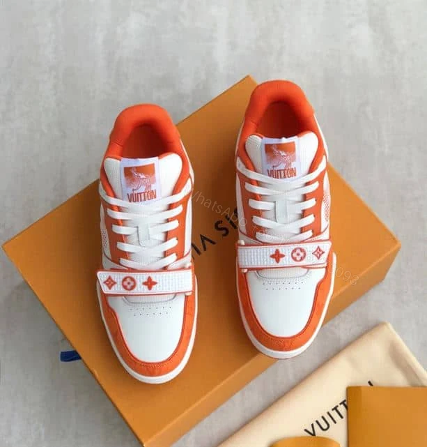 View 2 of LOUIS VUITTON TRAINER SNEAKER ORANGE – LSVT325