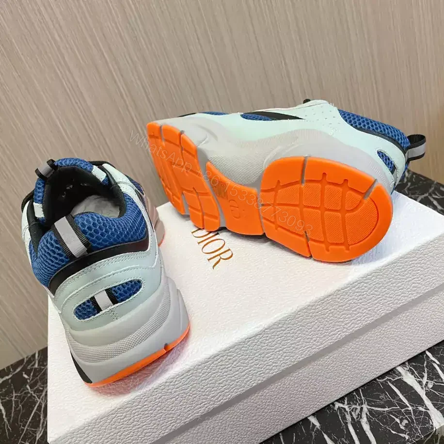 View 8 of B22 SNEAKER TECHNICAL MESH WITH AND CALFSKIN – CD127