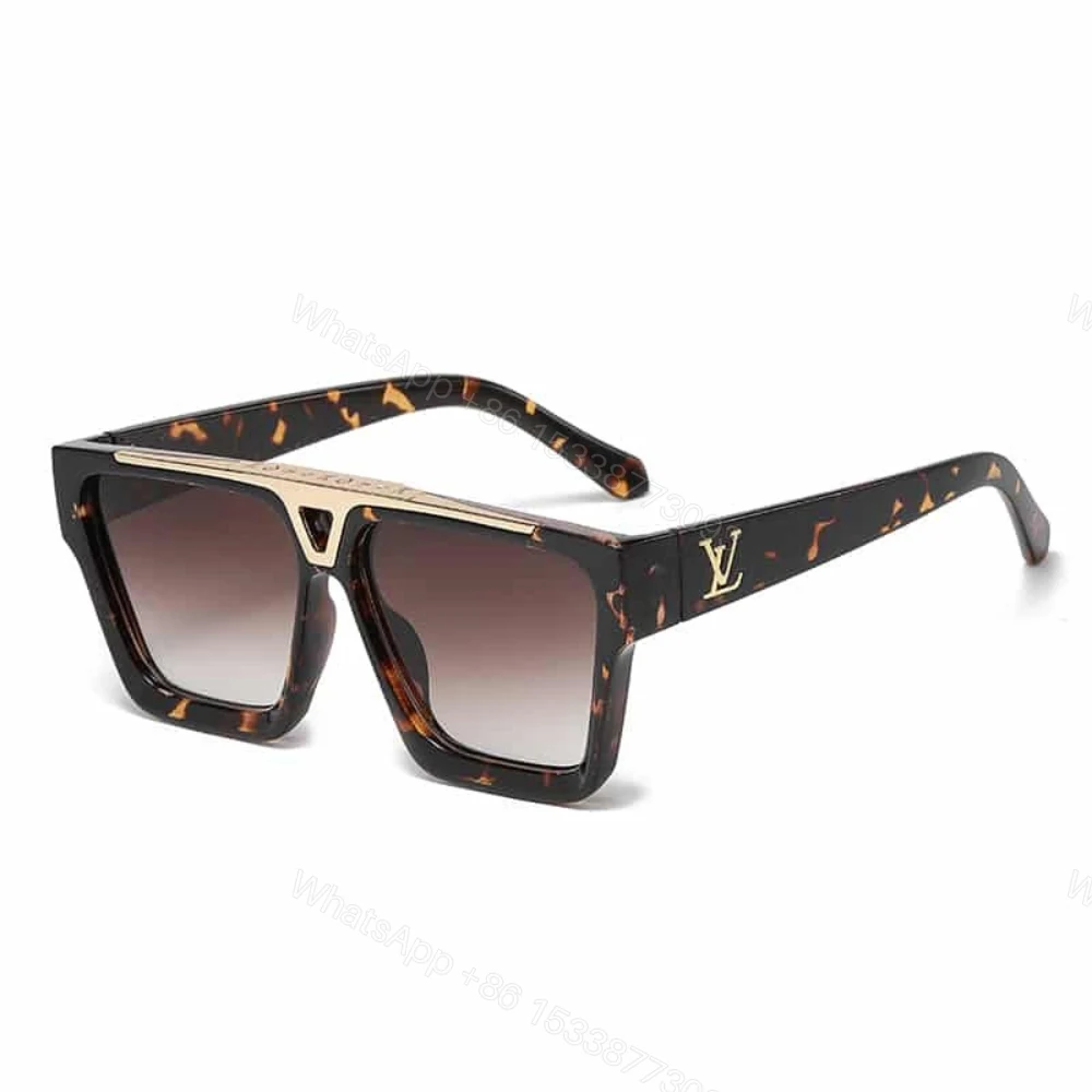 View 2 of Louis Vuitton Glasses 1 1 Evidence In Leopard Print