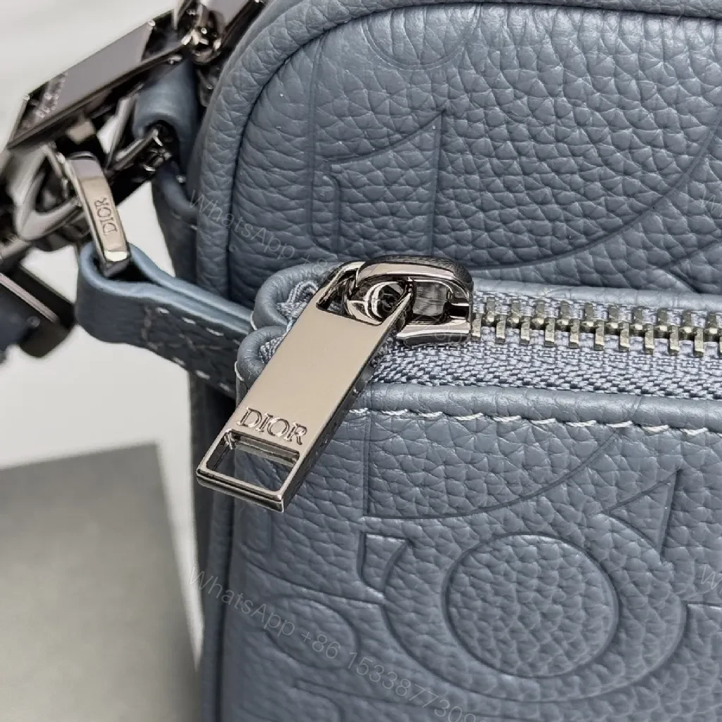 View 5 of Compact Pebbled Leather Crossbody – Embossed Texture, Everyday Luxury