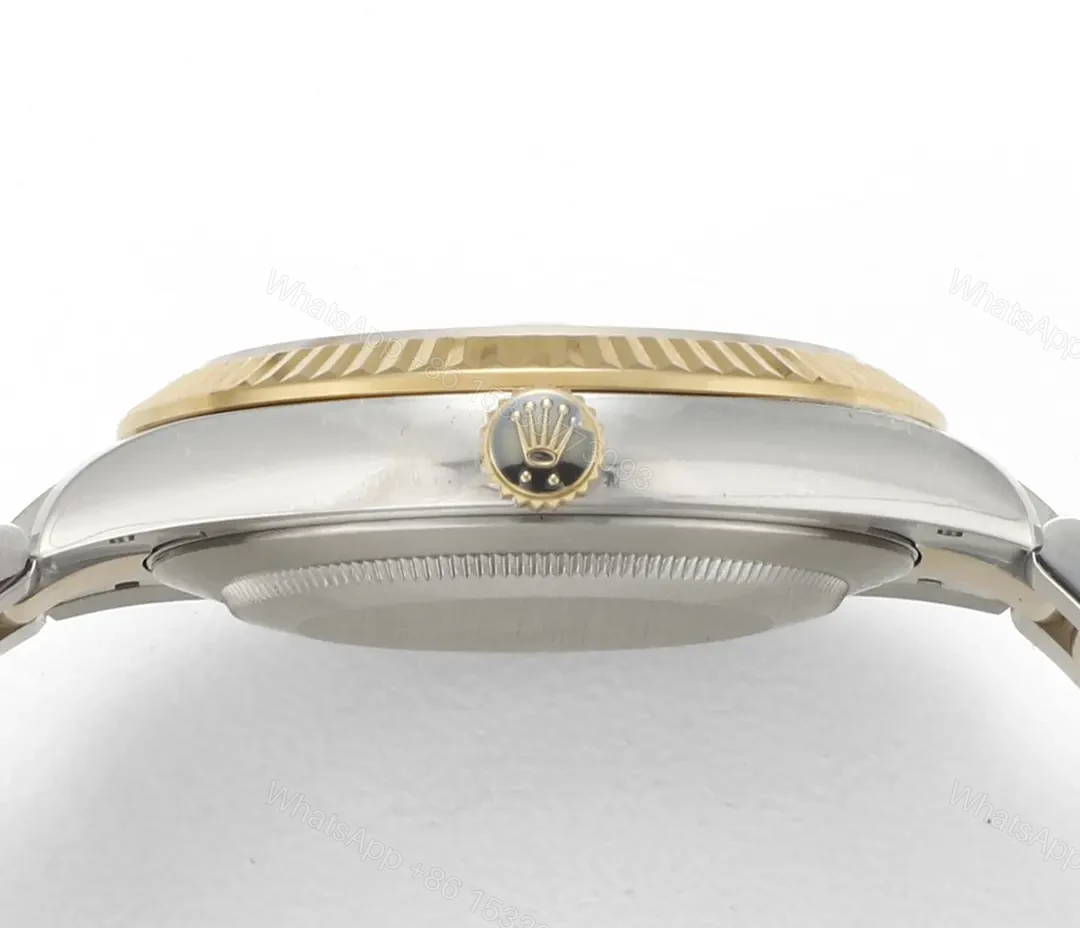 View 6 of DJ Factory Clean Factory JVS Rolex Datejust Silver Two-Tone Watch