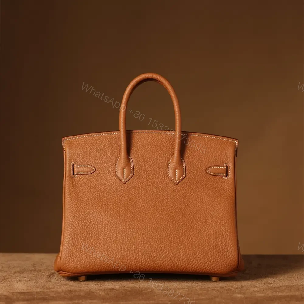 View 2 of 高仿Hermes*Birkin25金棕色金扣免檢版