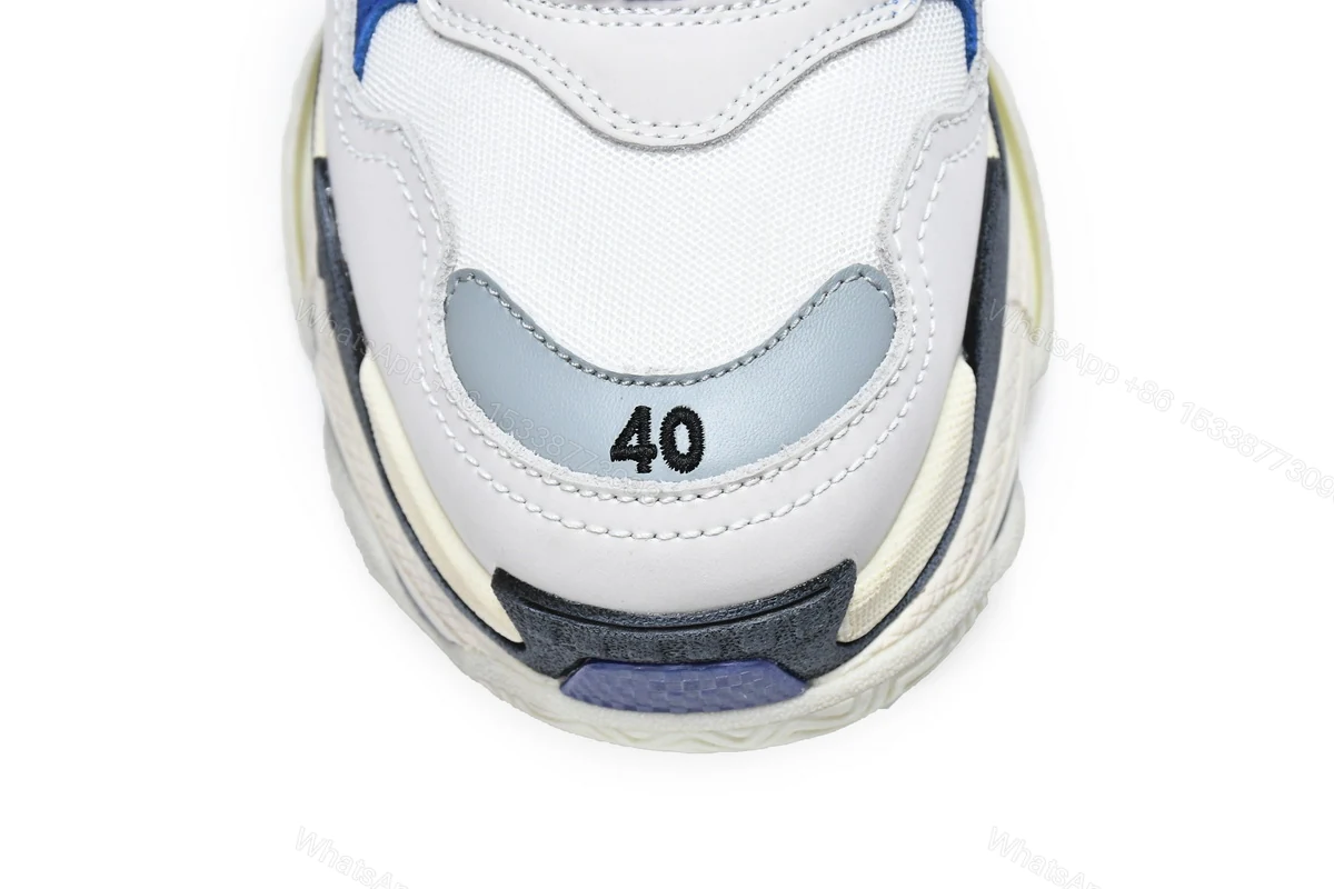 View 7 of Balenciaga Triple S White Sapphire 584088 W09O8 4171
