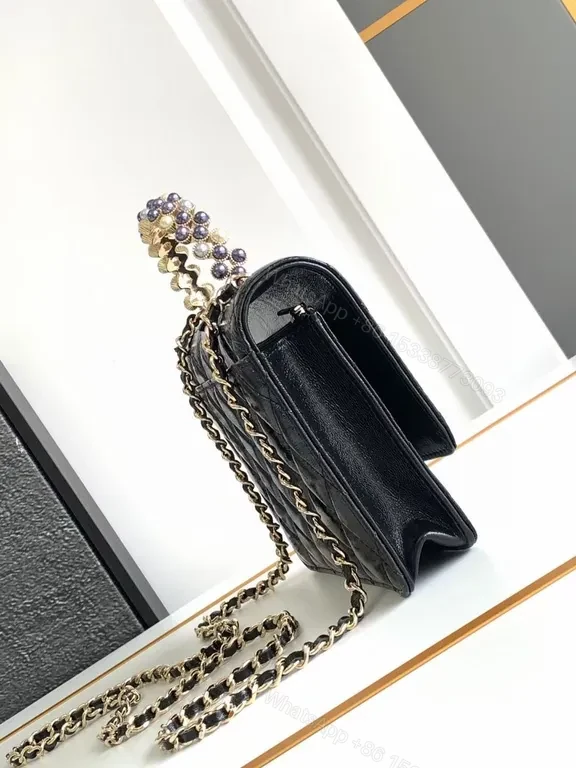 View 2 of Chic Quilted Flap Bag: Modern Luxury Crossbody