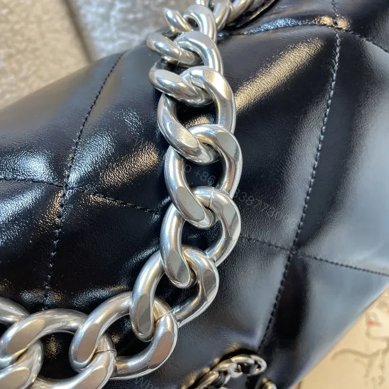 View 7 of Chic Quilted Flap Bag: Signature Chain, Leather, Day-to-Night