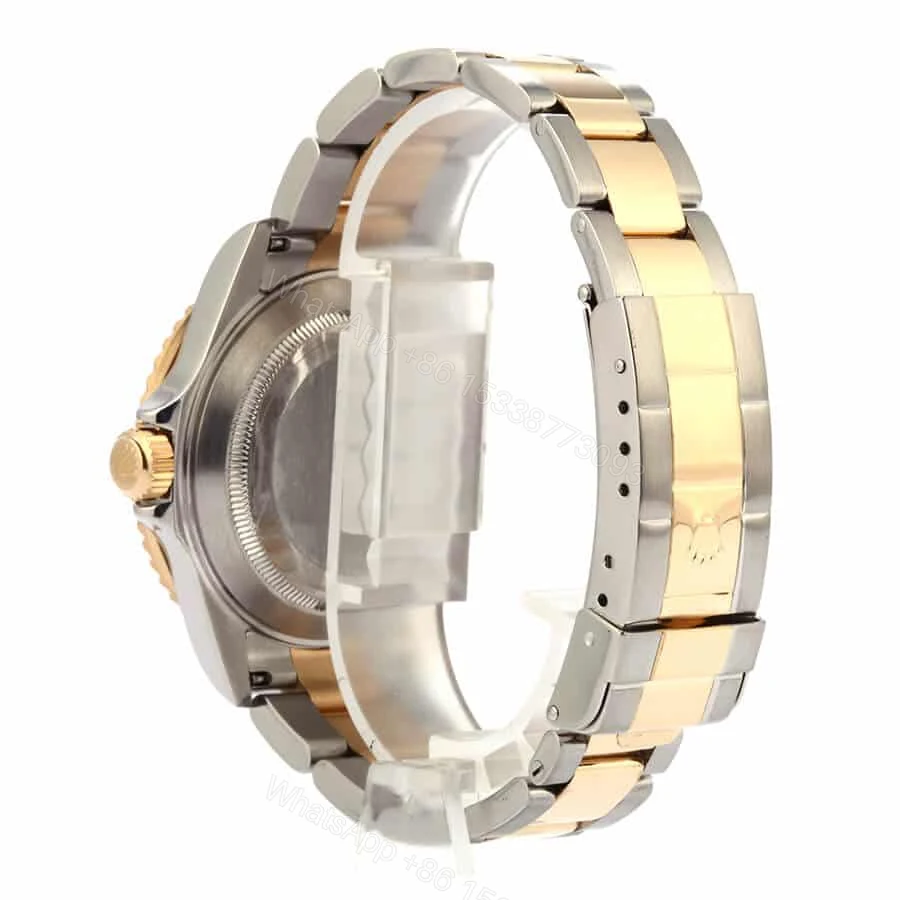 View 3 of Rolex Submariner 16613 Super Clone : Two-Tone Serti Diamond Dial 40mm