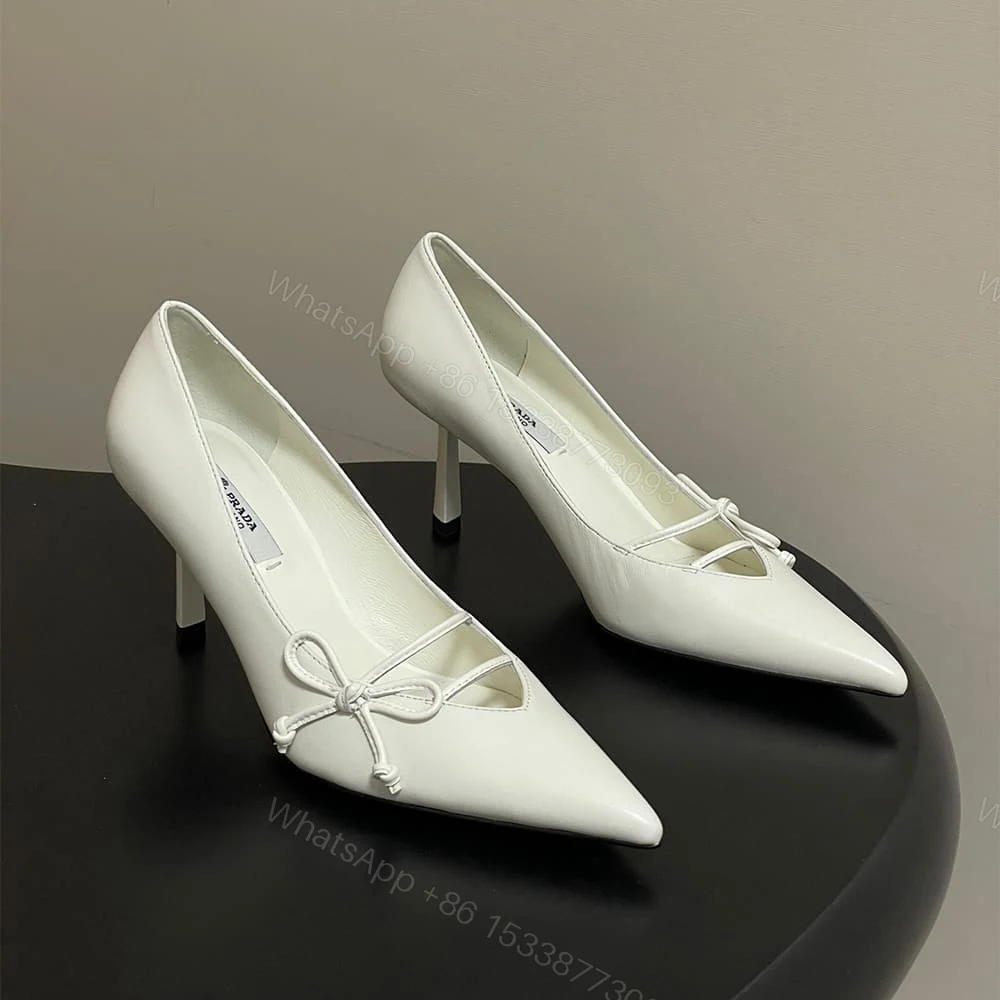 View 2 of Prada leather pumps