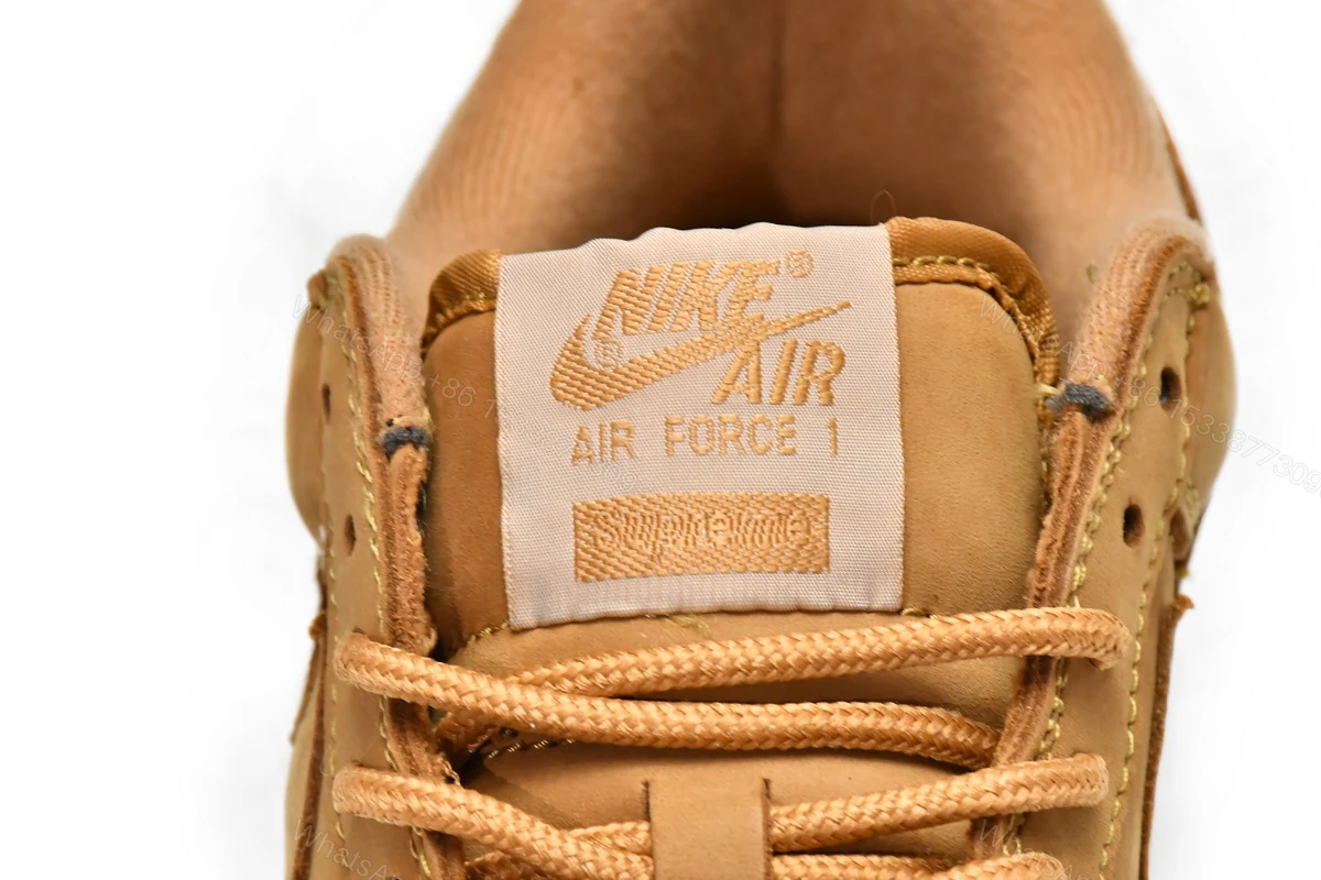 View 5 of Supreme x Nike Air Force 1 Low Flax DN1555-200