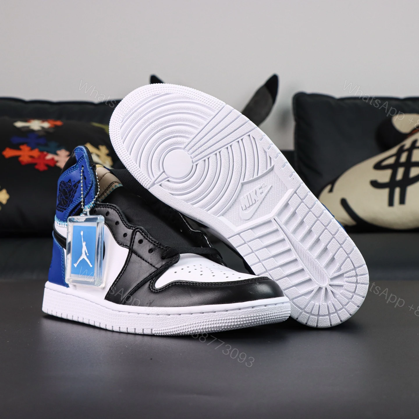 View 3 of Union LA x Fragment Design x Jordan 1 High Reps