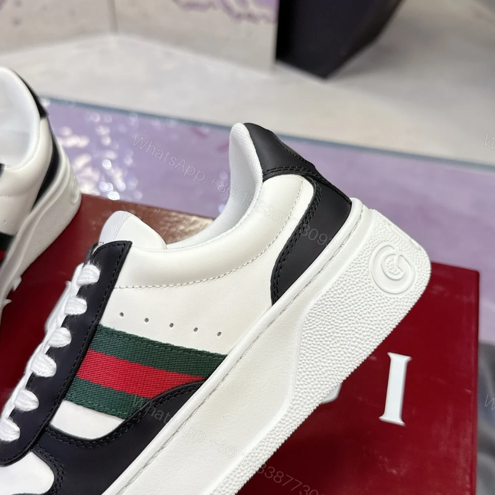 View 5 of Gucci Women Chunky Trainers Black And White