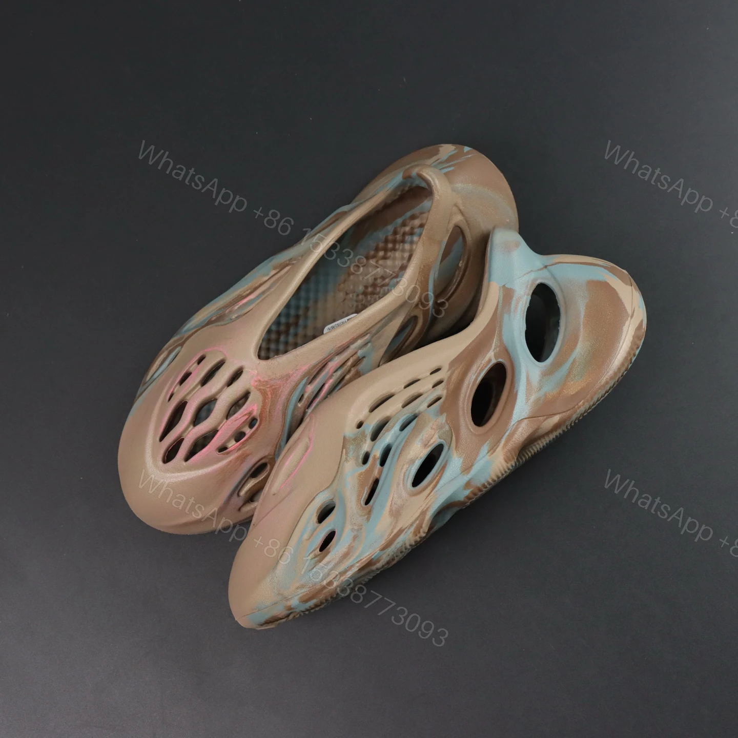 View 8 of Yeezy Foam Runner MX Sand Grey Reps