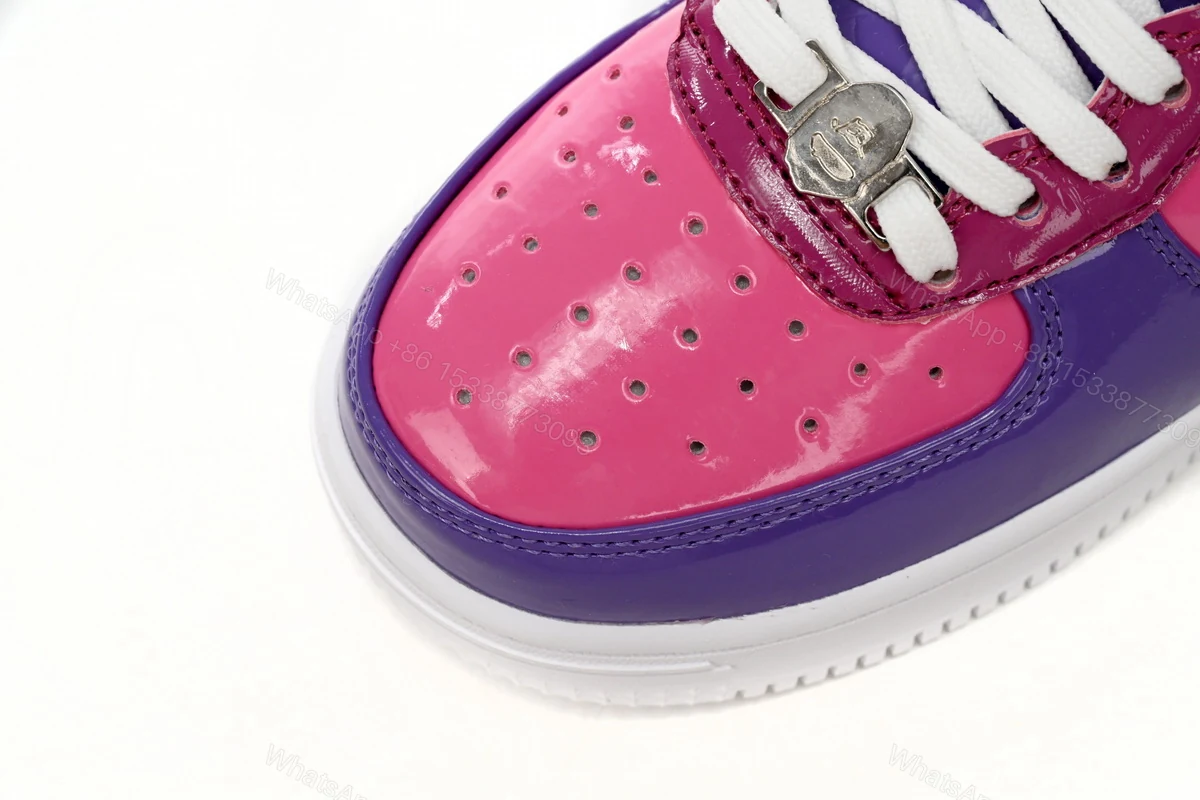 View 6 of A Bathing Ape Bape Sta Low Purple Mirror Surface 1H20 191 046