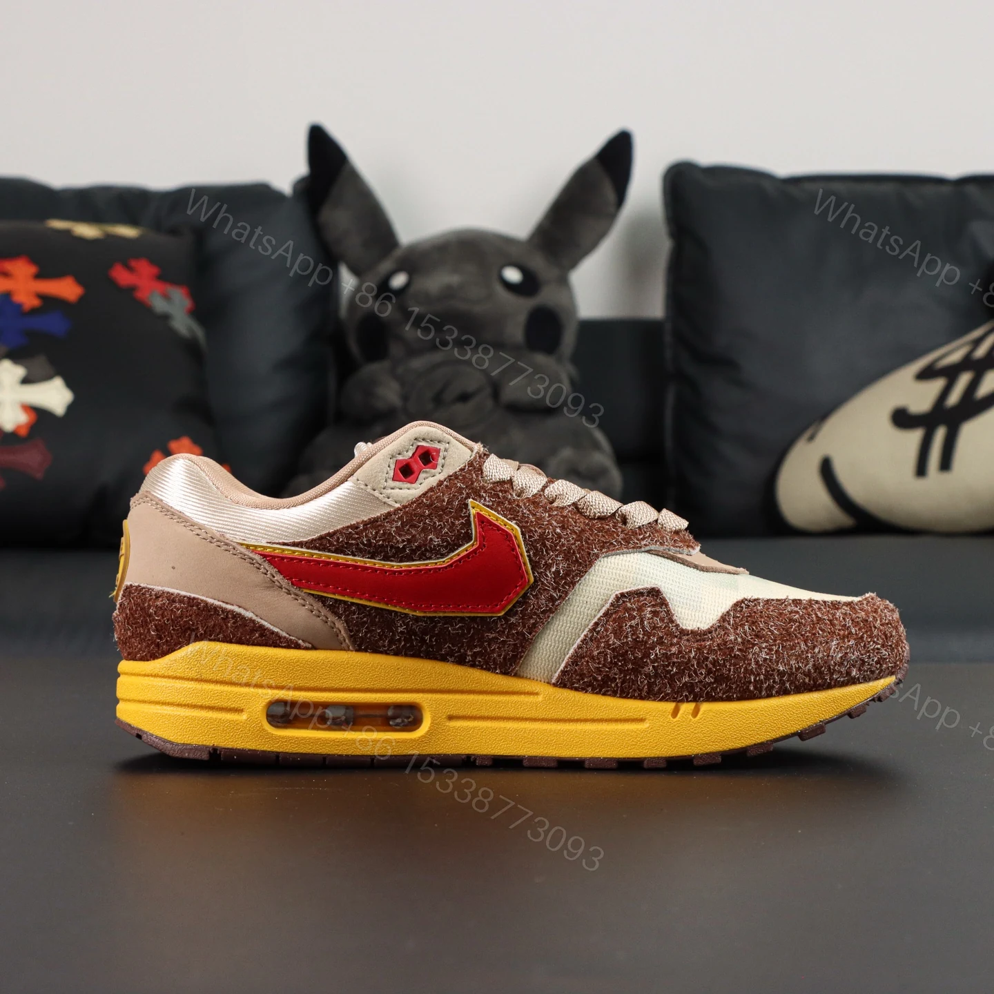 View 2 of Air Max 1 .SWOOSH Low Poly Big Head Origins Reps