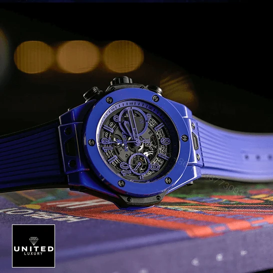 View 6 of Hublot Blue Watch Replica
