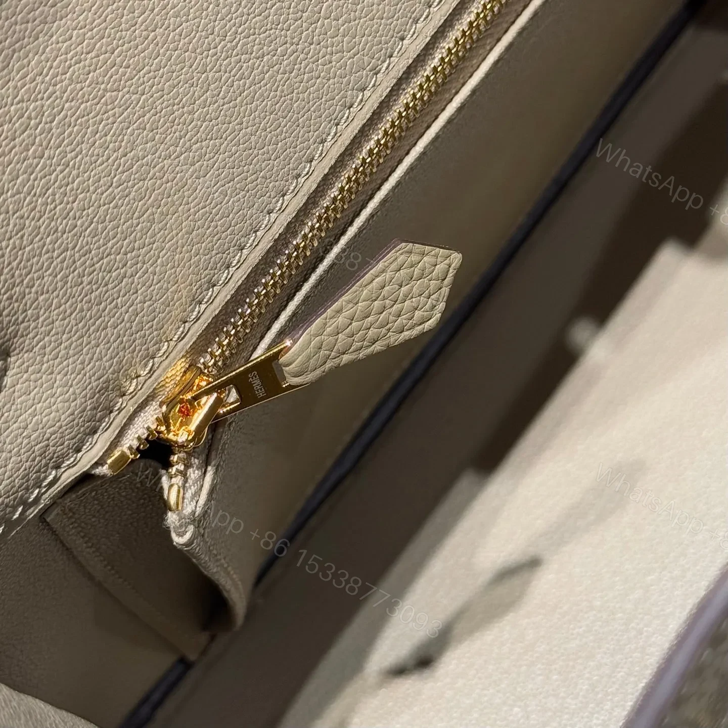 View 7 of HN 25 IN DARK KHAKI GOLD HARDWARE