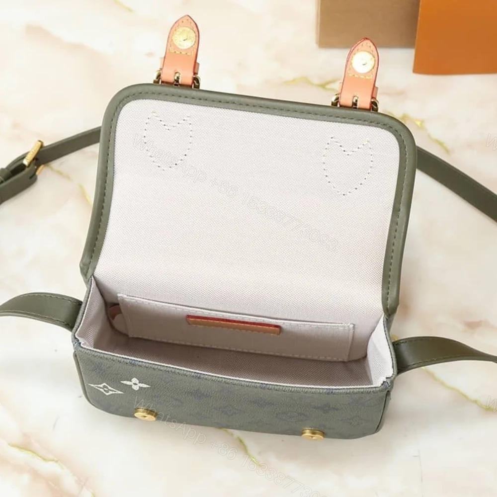 View 6 of Louis Vuitton Satchel Wearable Wallet Khaki 19Cm M26969
