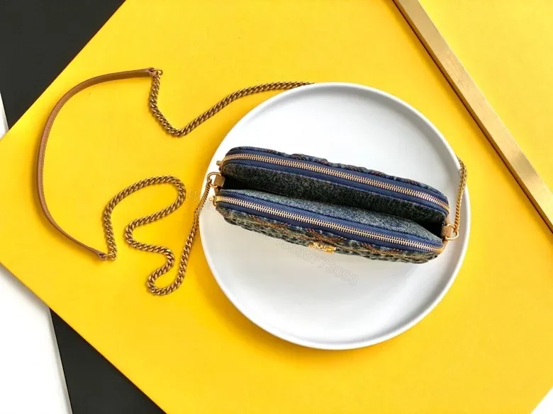 View 5 of Saint Laurent Becky Double Zip Crossbody Ba