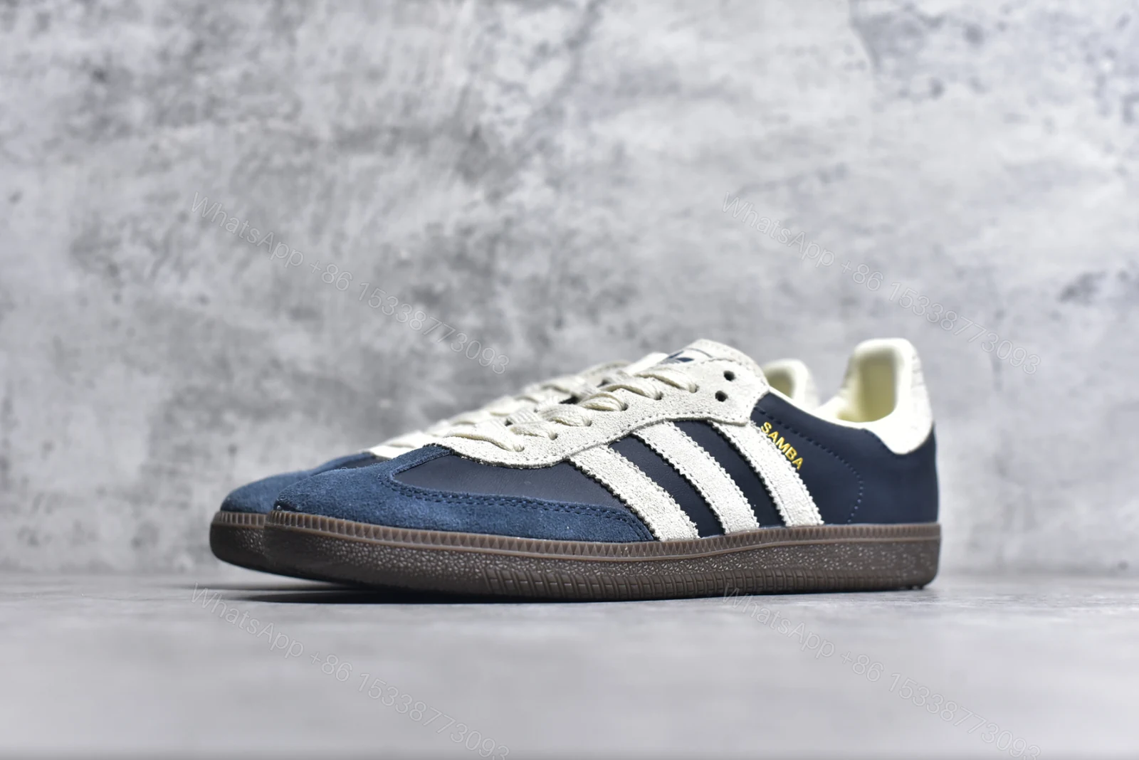 View 2 of Adidas Samba OG Aurora Ink Cream White Reps