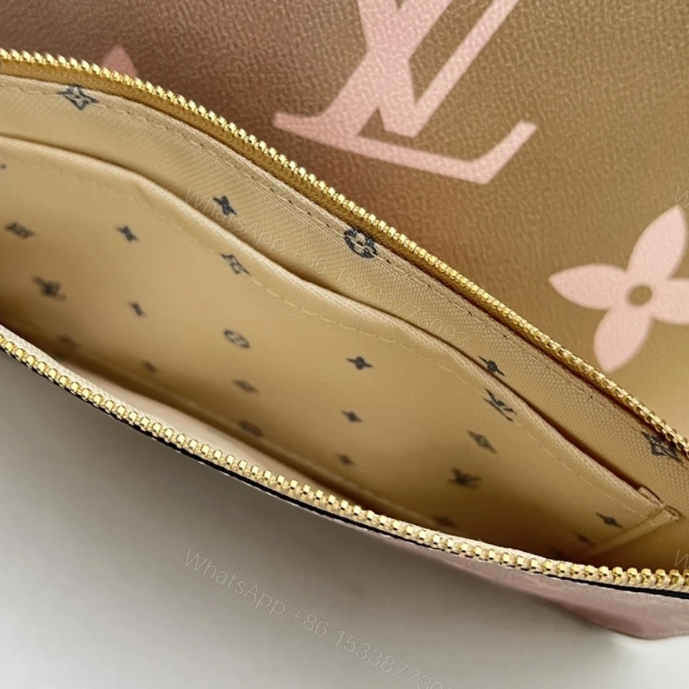View 7 of Louis Vuitton Neverfull MM Sunset Kaki 31Cm M59859